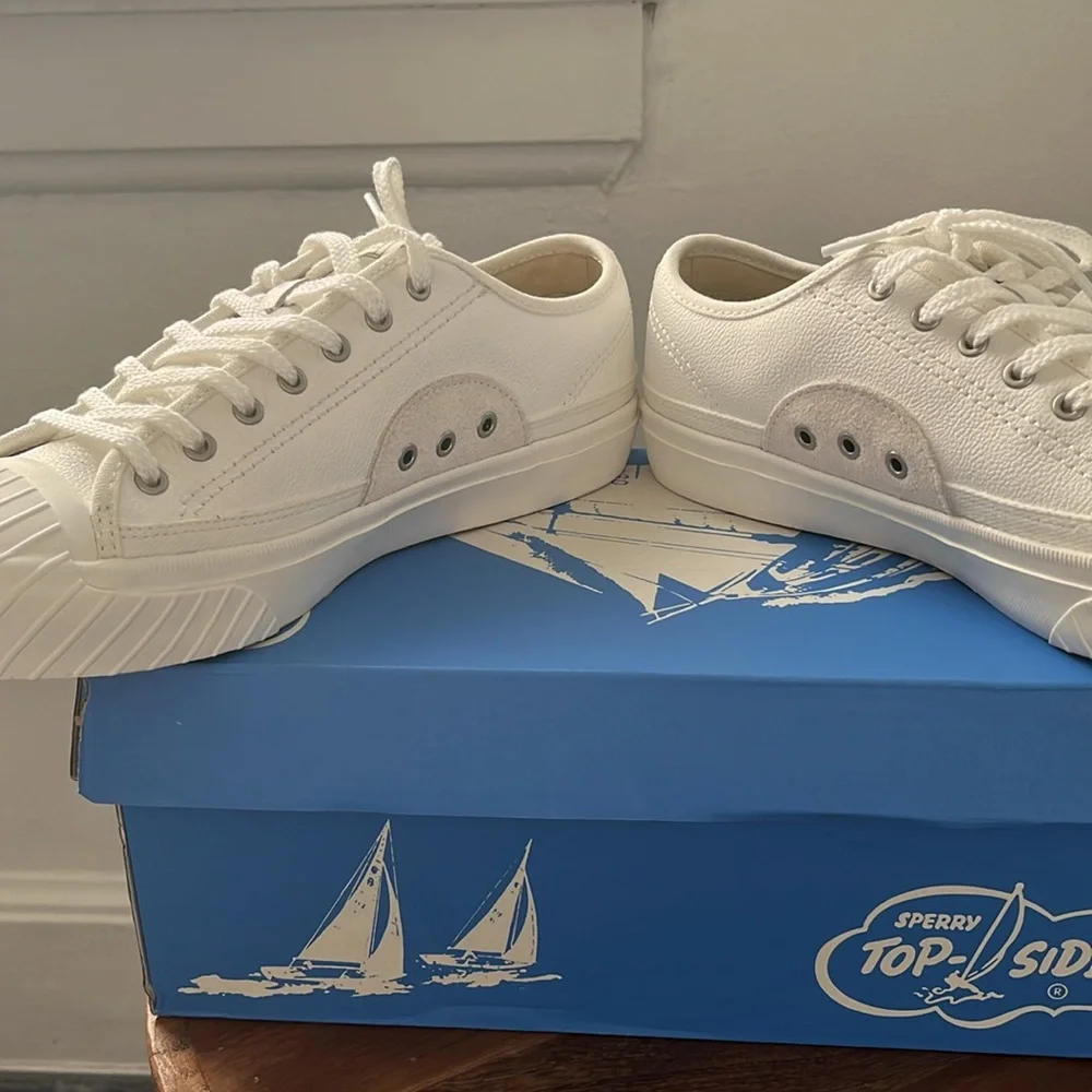 New Sperry topsider in white leather - Picture 4 of 4